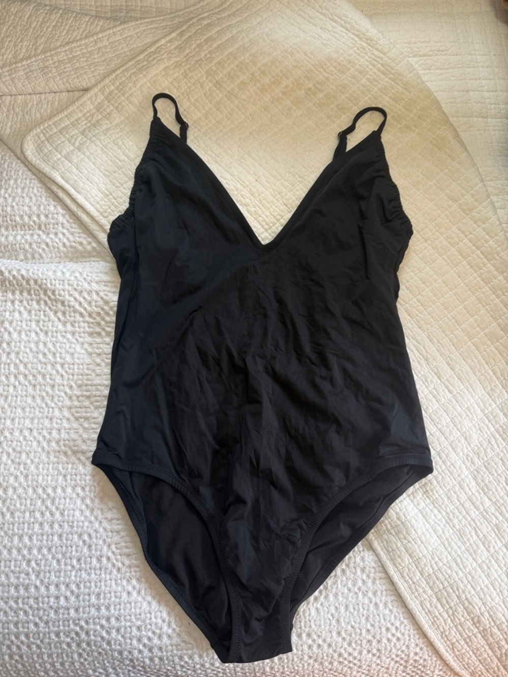 Kona Sol Black One-Piece Swimsuit